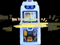 17-Inch Two-Player Coin-Operated Fighting Game Console with Button-Clicking Game Machine