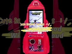 Children'S Rocker Game A Rich Background of Rocket Shaped Iron Blooded Wind and Clouds