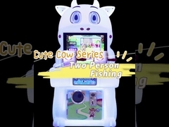 Coin-Operated Game Vending Machine 19-Inch Two Person Fishing Game Machine