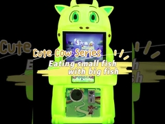 Cute Cow Single-Player Coin-Operated Big Fish Eating Small Fish Game Machine 19-Inch