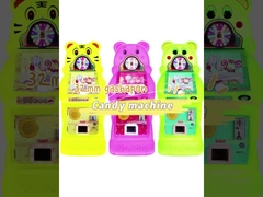 Sweet Candy Claw Machine Grabber Enchanting Tiger Colorful Candy Dispenser