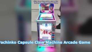 Pachinko Capsule Claw Machine Arcade Game Prize Redemption Machine for Arcade and Shopping Mall